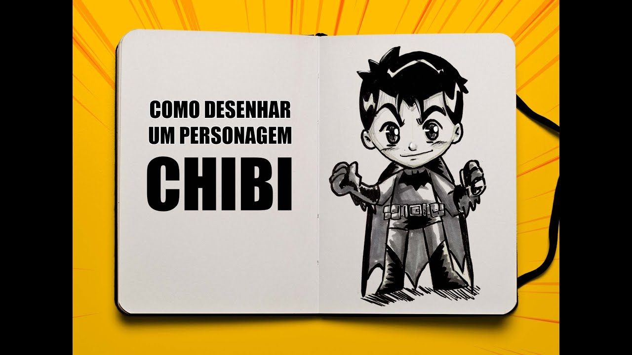 Como Desenhar um personagem Chibi