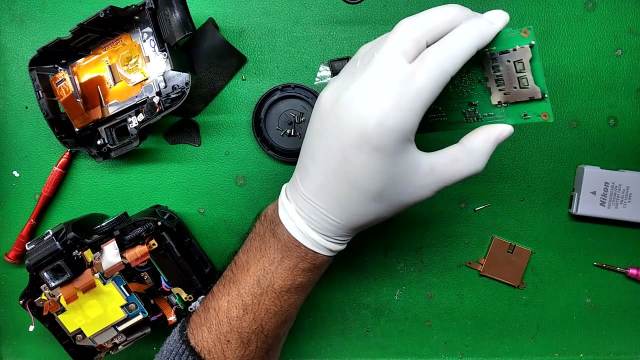 Nikon D3400 Card Slot Repair