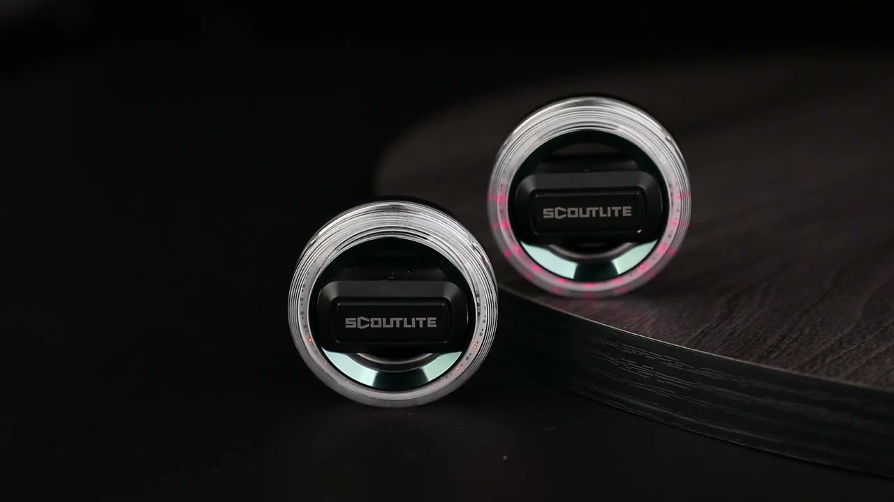 Magnetic design with versatile accessories, offering multiple installation options.