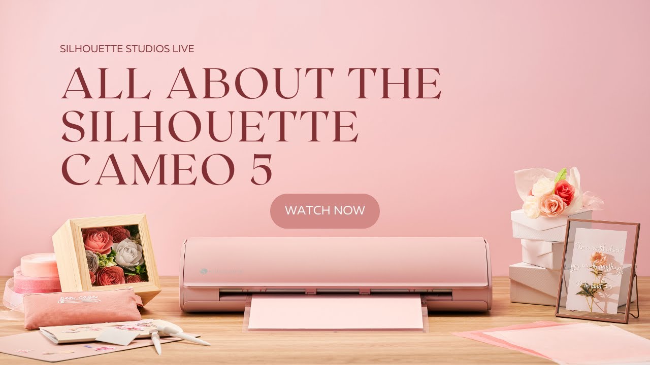 Всё о Silhouette Cameo 5 — теперь в РОЗОВОМ цвете