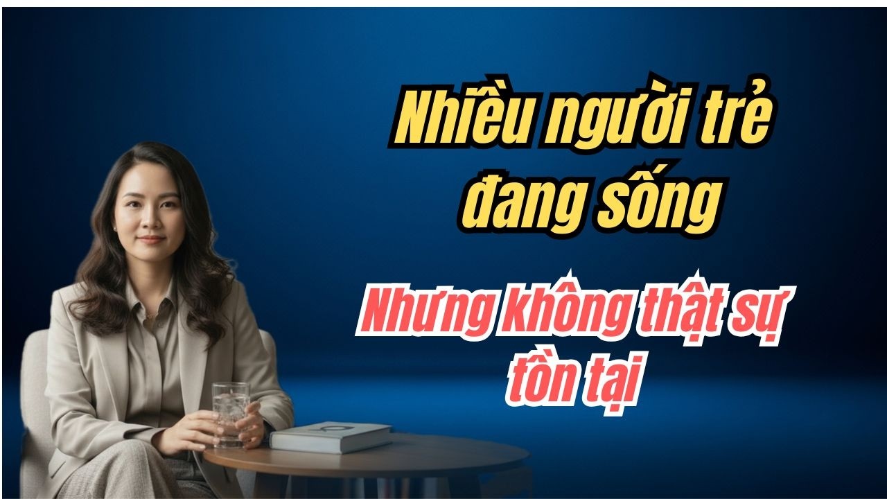 Nhiều người trẻ đang sống… nhưng không thật sự tồn tại!