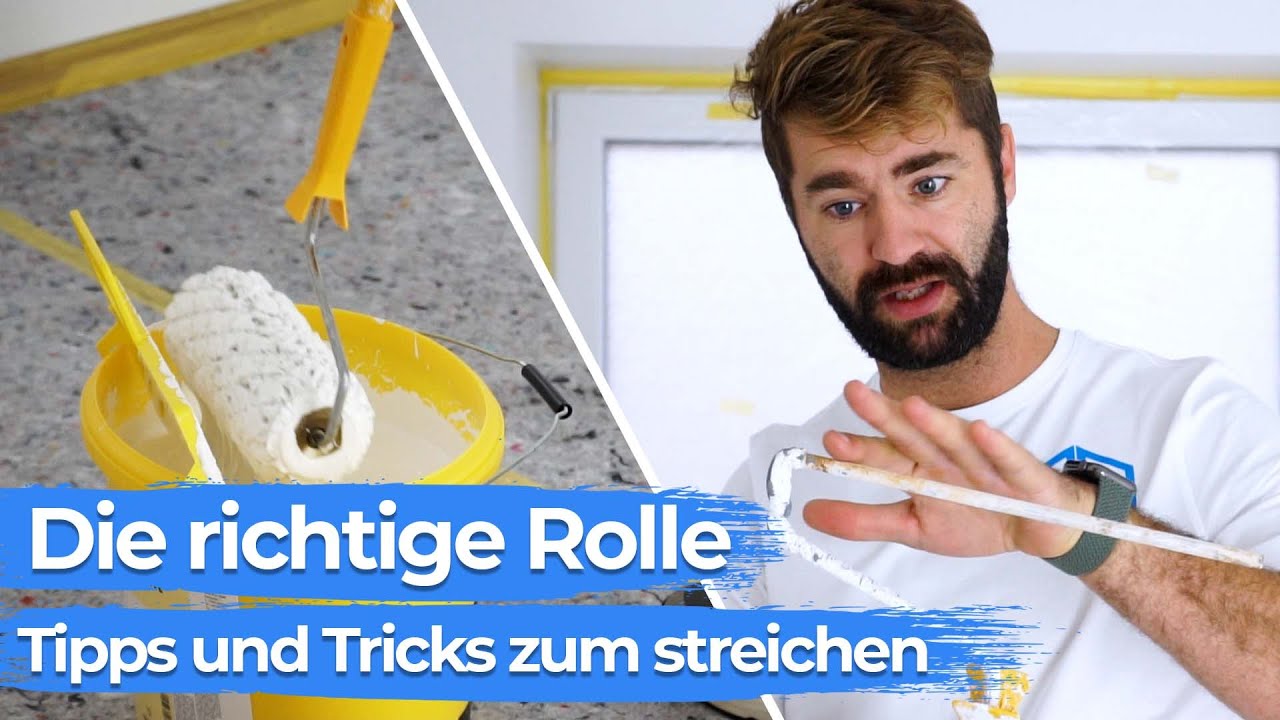 Die richtige Rolle zum streichen - Wie bekomm ich das beste Streichergebnis?