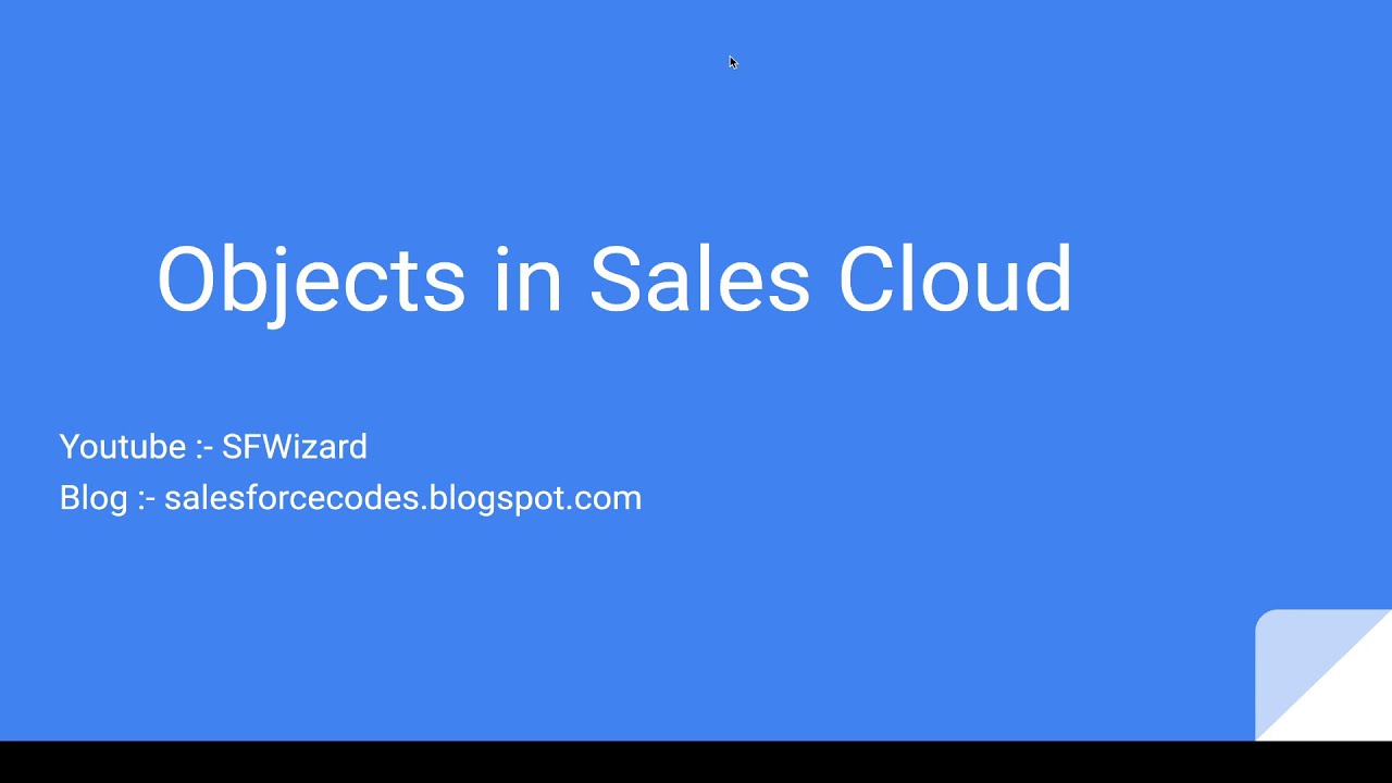 Data model of Salesforce Sales cloud - relation between objects