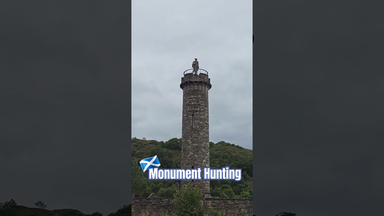 The Glenfinnan Monument #scottishhistory #scotland #jacobite #history