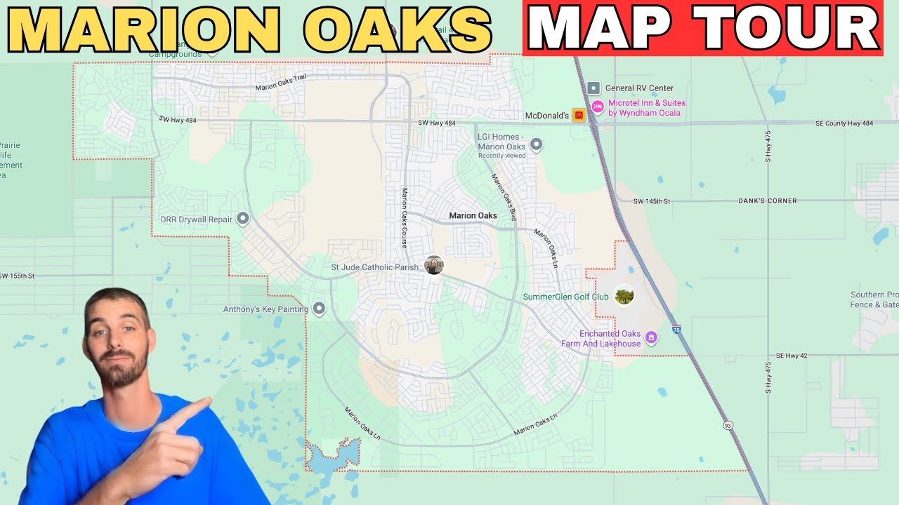 Living in Marion Oaks, Florida | Full Map Tour & Area Breakdown