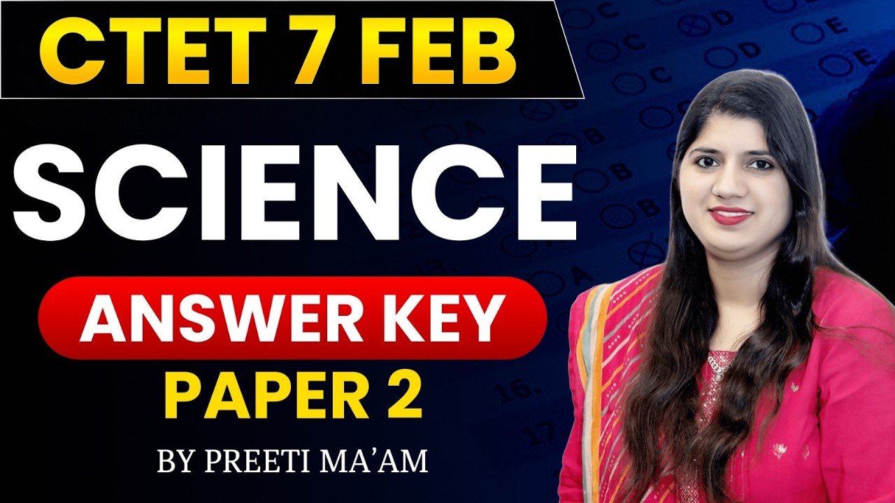 CTET PAPER SOLUTION 7 FEB