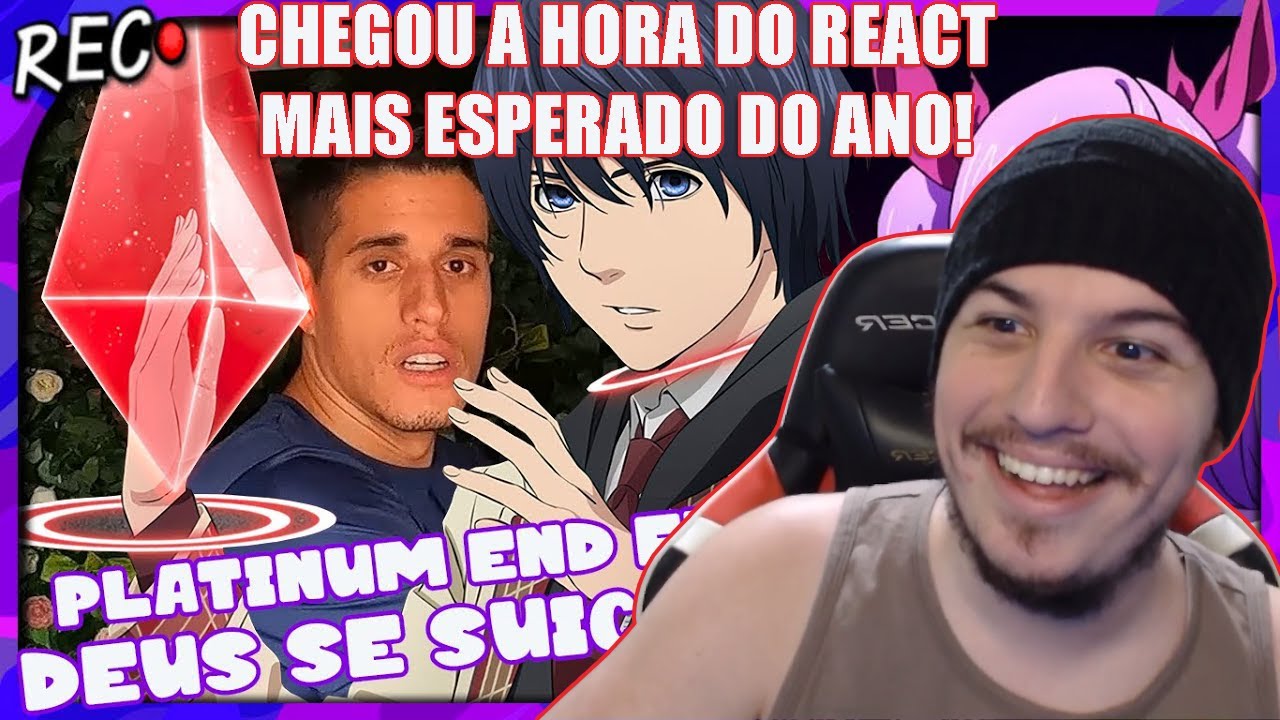 React PLATINUM END APENAS PLATINUM END - Reczada - Shiny Reacts