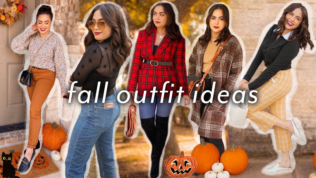 25  FALL OUTFIT IDEAS (casual, chic, spooky, + warm weather!)
