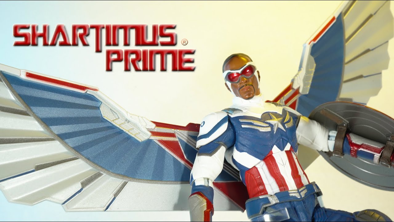 Marvel Select Captain America Falcon and the Winter Soldier Disney Diamond Select Toys Figure Review