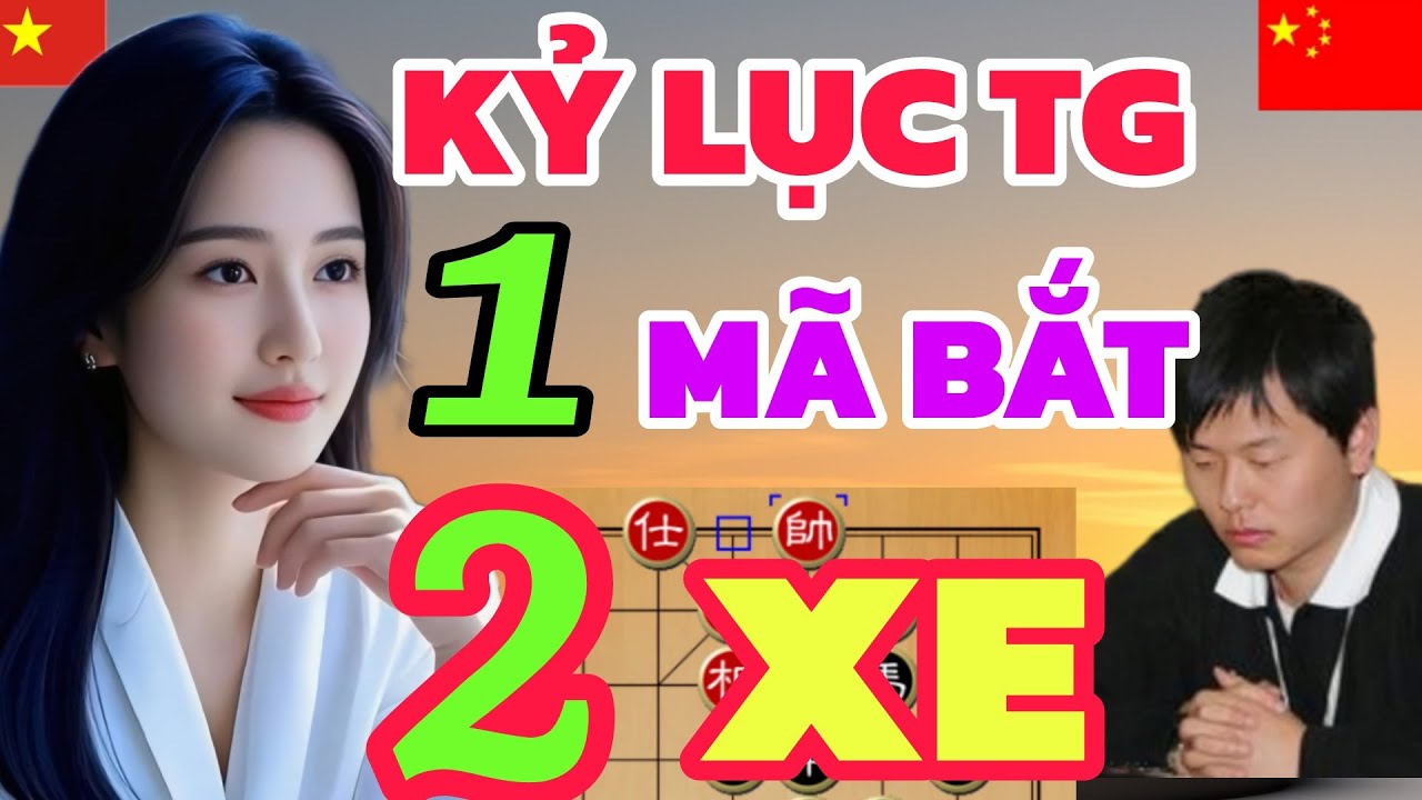 Cờ tướng - Bắt xe kinh hoàng EM GÁI VIỆT tung chiêu cực kỳ tàn độc