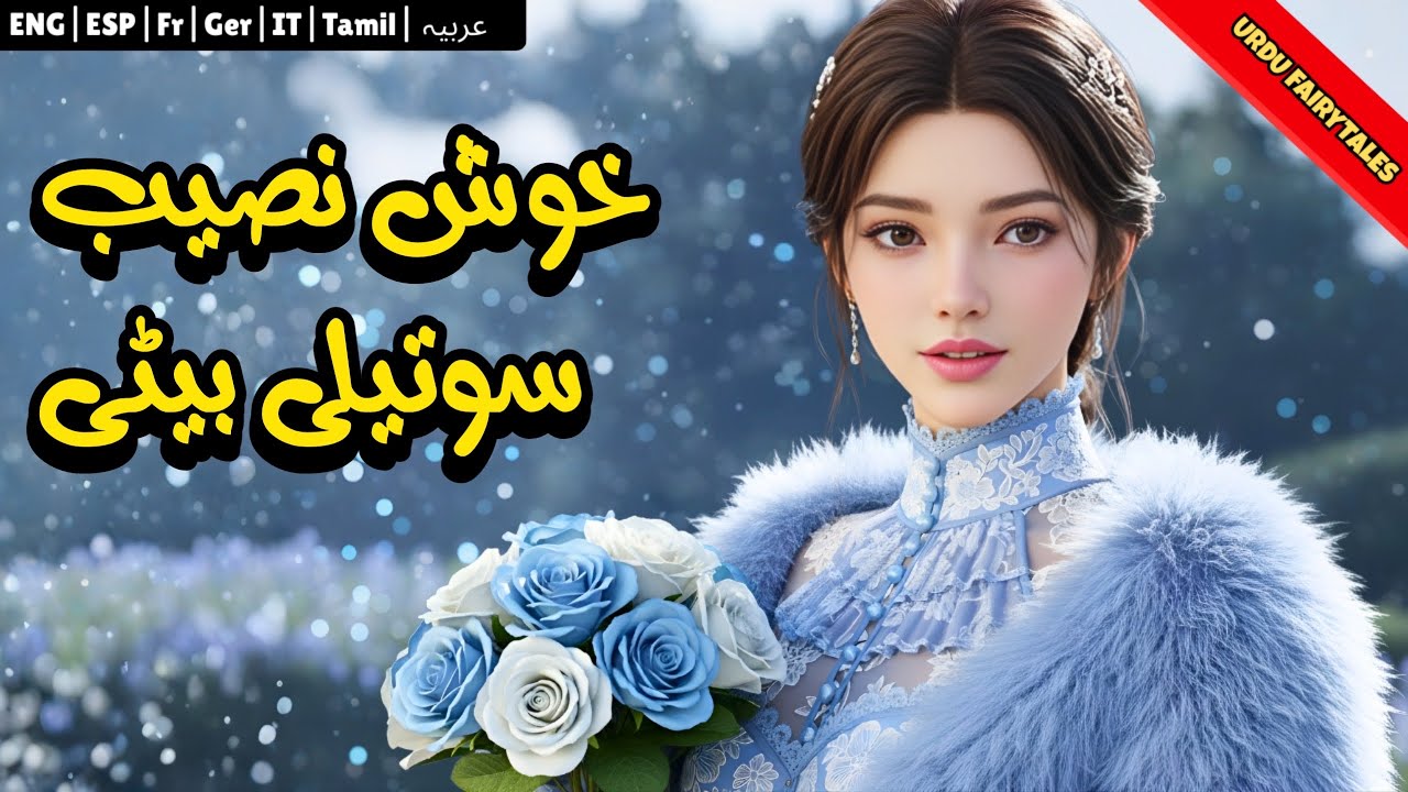 Stepdaughter of Fortune 🎀 | Urdu Stories | Hindi fairy tales | 