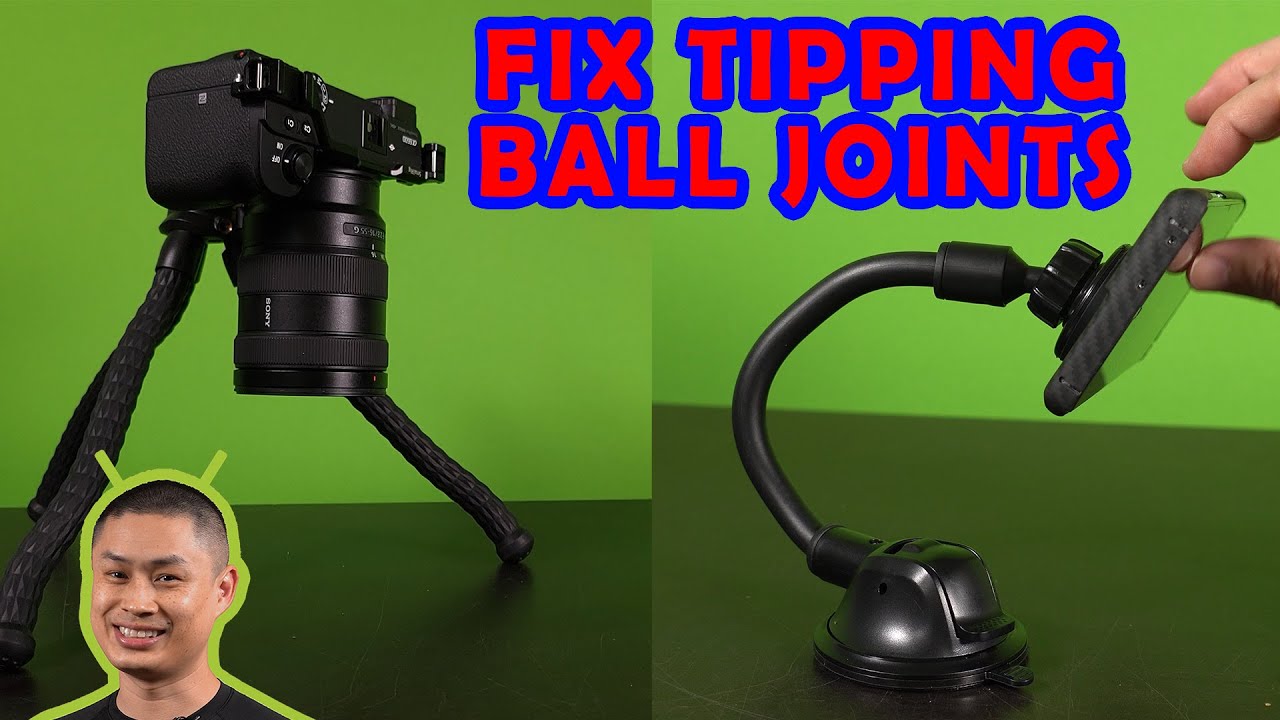 How to Fix Tipping, Loose Ball Joints on Phone or Camera Mounts | NAMDROID