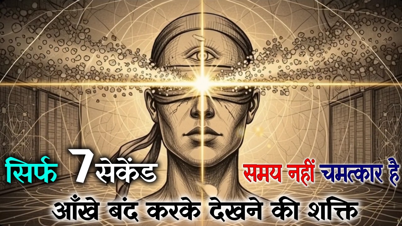 “आपका तीसरा नेत्र पहले से जागा हुआ है | Inner Vision Activation | Ajna Chakra Secret”