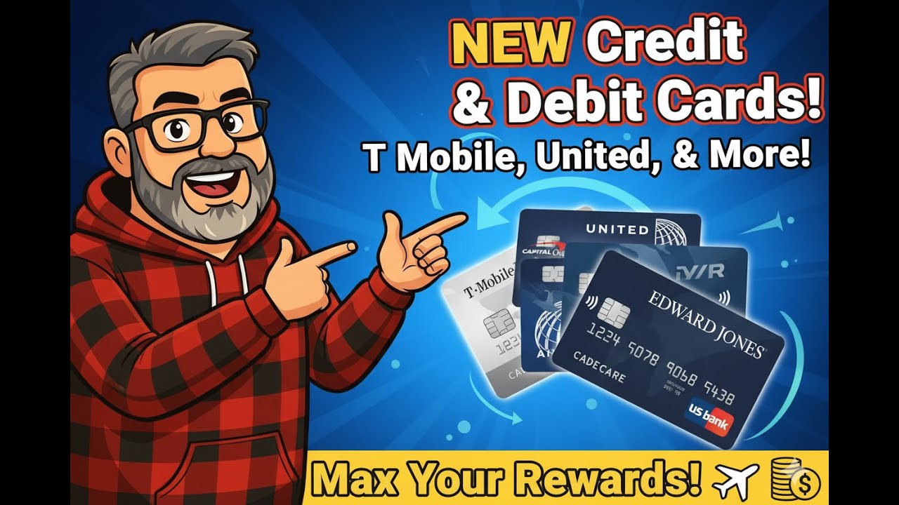 Зарабатывайте мили и награды: карты T-Mobile, United и Edward Jones
