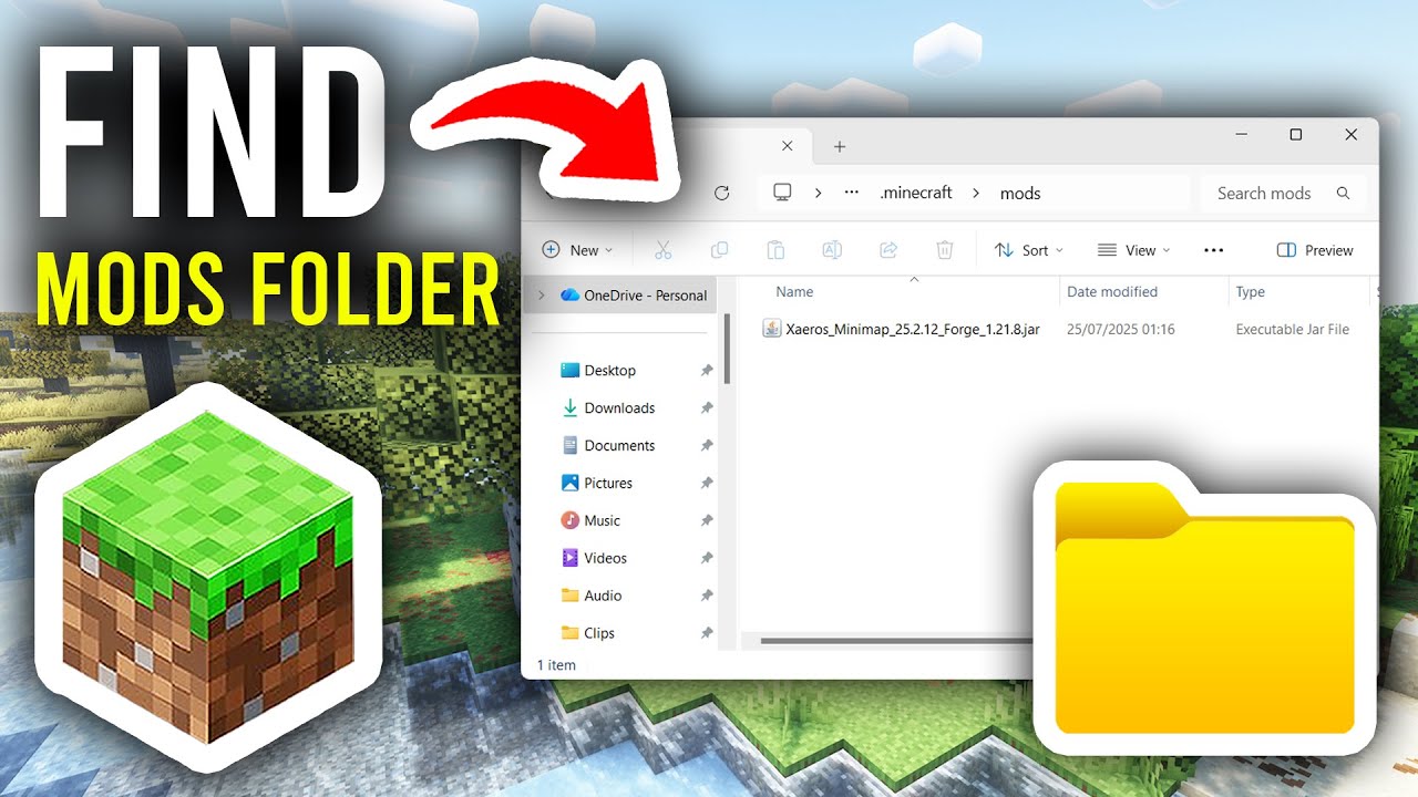 How To Find The Minecraft Mods Folder - Step By Step