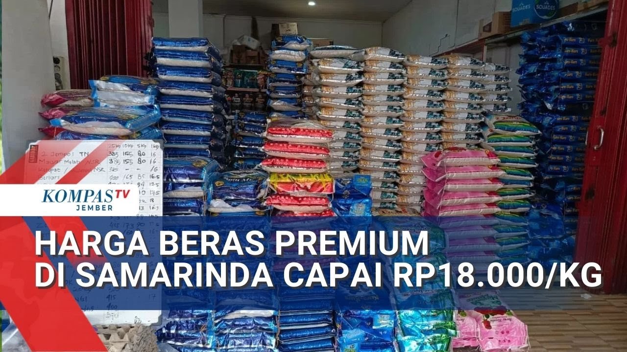 Harga Beras Premium Samarinda Tembus Rp18 Ribu, Melebihi HET!