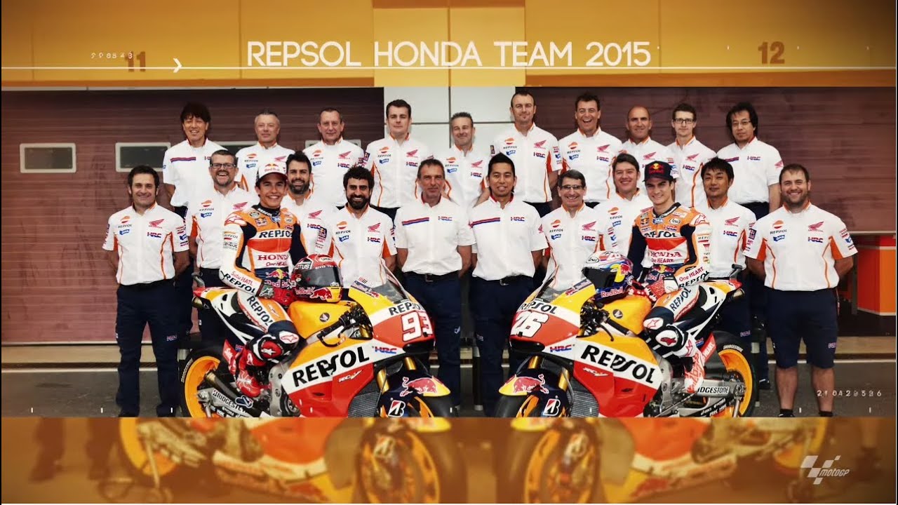 Meet the 2015 Repsol Honda Team