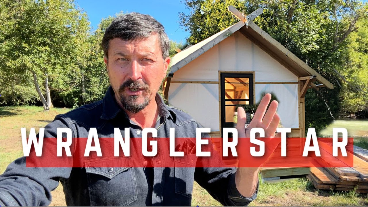 How To Build A CANVAS CABIN pt1