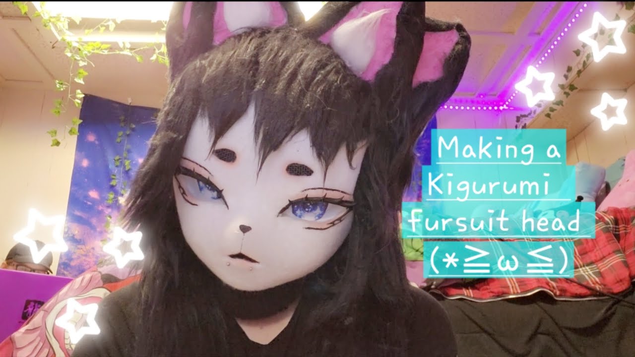 Making a Kigurumi Fursuit Head ♡