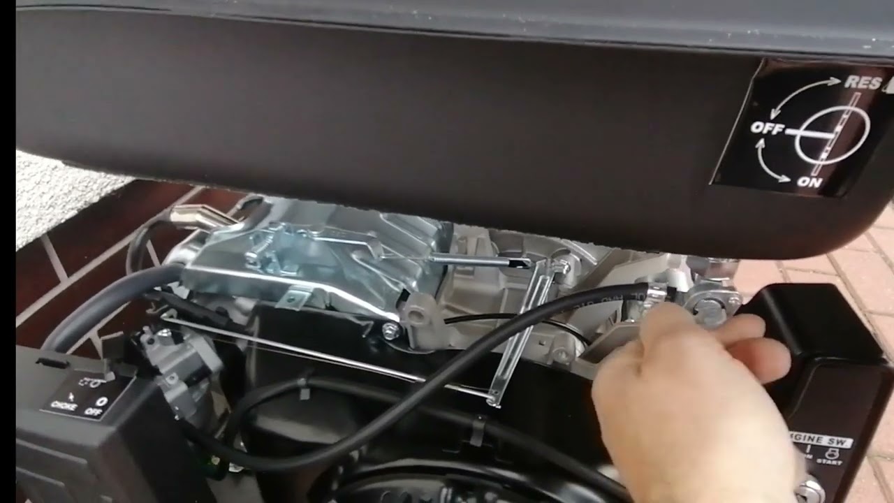 Pierwsze uruchomienie agregatu (Fogo F9000TRE)