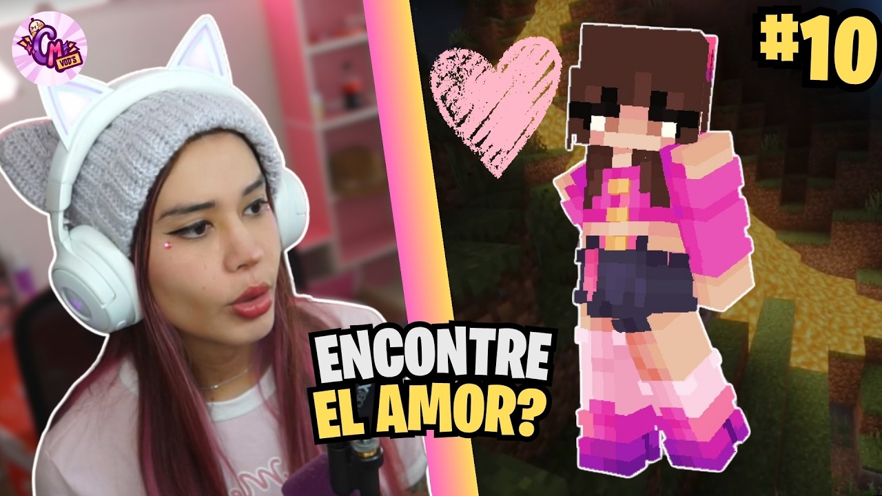 ENCONTRE EL AMOR EN QSMP? 🤫 CRYSTAL MOLLY EN QSMP DIA 10