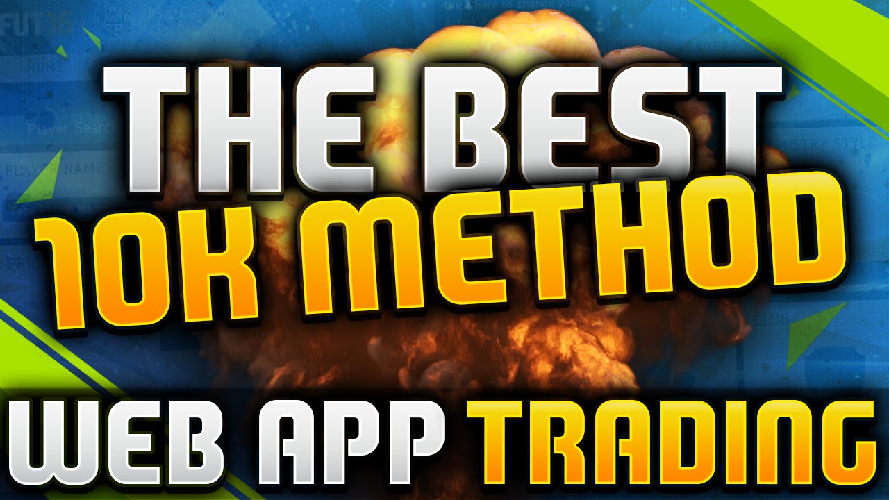 FIFA 16 | WEB APP TRADING - THE BEST 10K TRADING METHOD