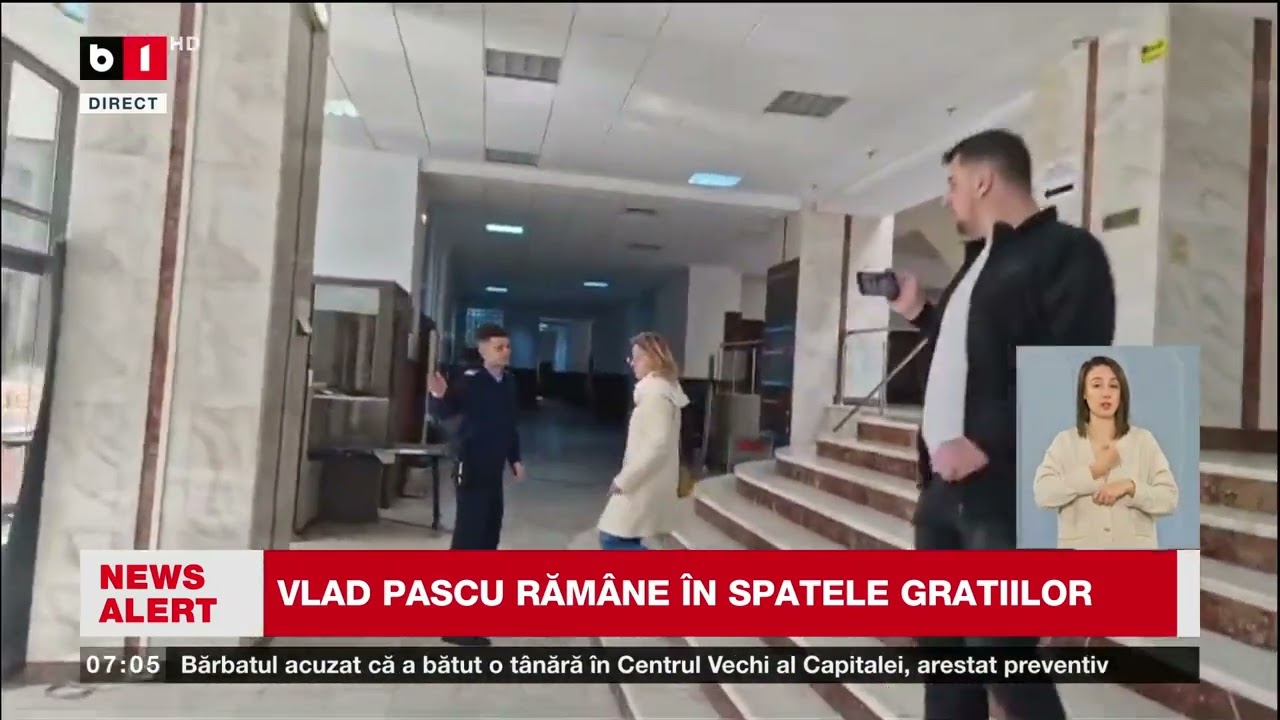 VLAD PASCU RĂMÂNE ÎN SPATELE GRATIILOR PENTRU ÎNCĂ 30 DE ZILE_Știri B1TV_28 febr. 2024