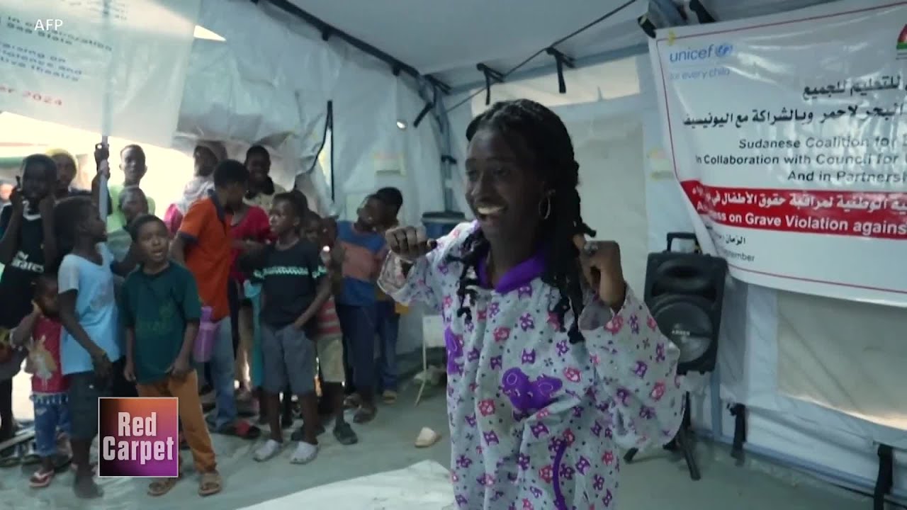 Sudanese teen uses rap music to comfort Internally Displaced Persons