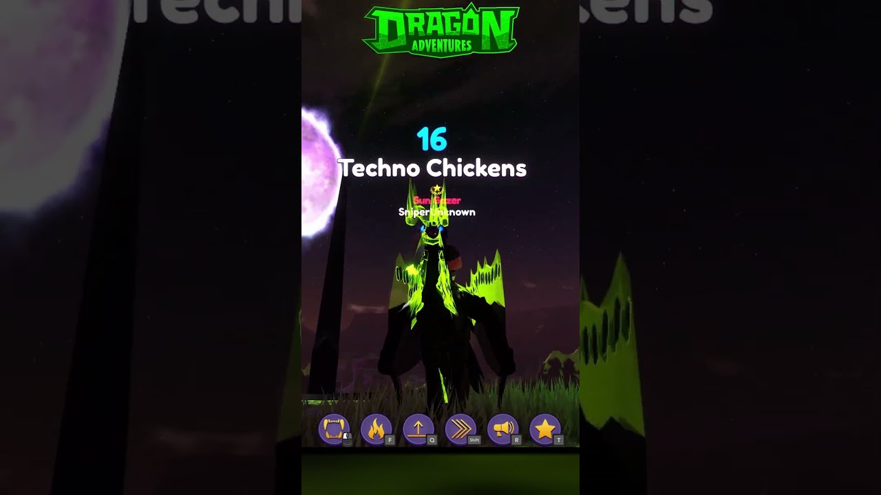 meet Techno Chickens Ayatrice in Dragon Adventures #dragonadventures #ayatrice #astrosfarm