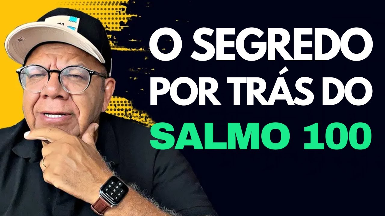 COMO AGRADAR A DEUS E TER UM CORAÇÃO ALEGRE NO SENHOR - SALMO 100 - Pr. Josué Gonçalves