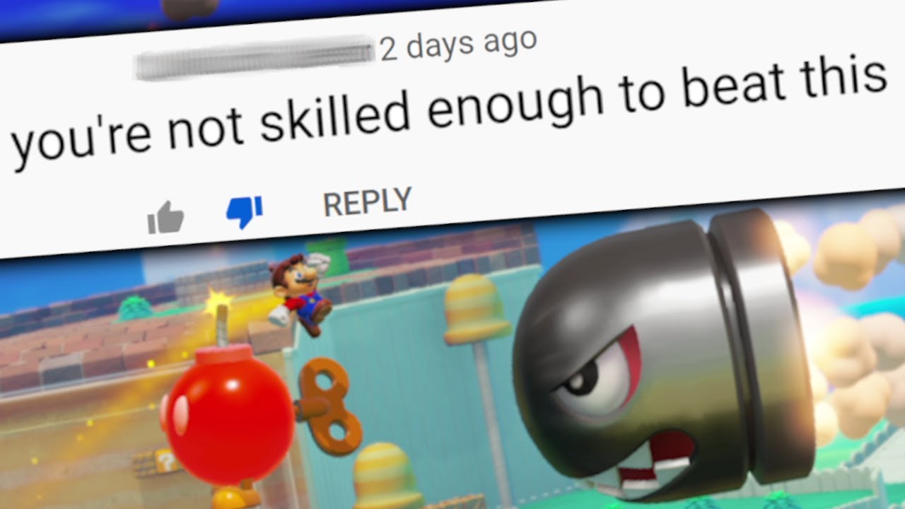 Some guy thought I couldn't beat this insane level...