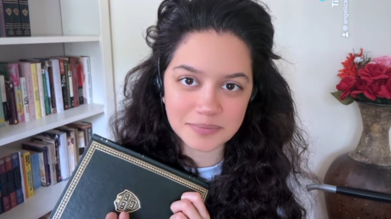 asmr • soft librarian checks out some Harvard classic books for you ♡ ‧₊˚ ⋅ ౨ৎ  ‧₊ .ᐟ