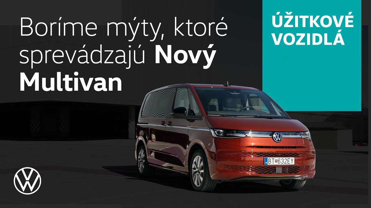 Aké mýty sprevádzajú nový Multivan už od jeho premiéry a sú niektoré z nich pravdivé?