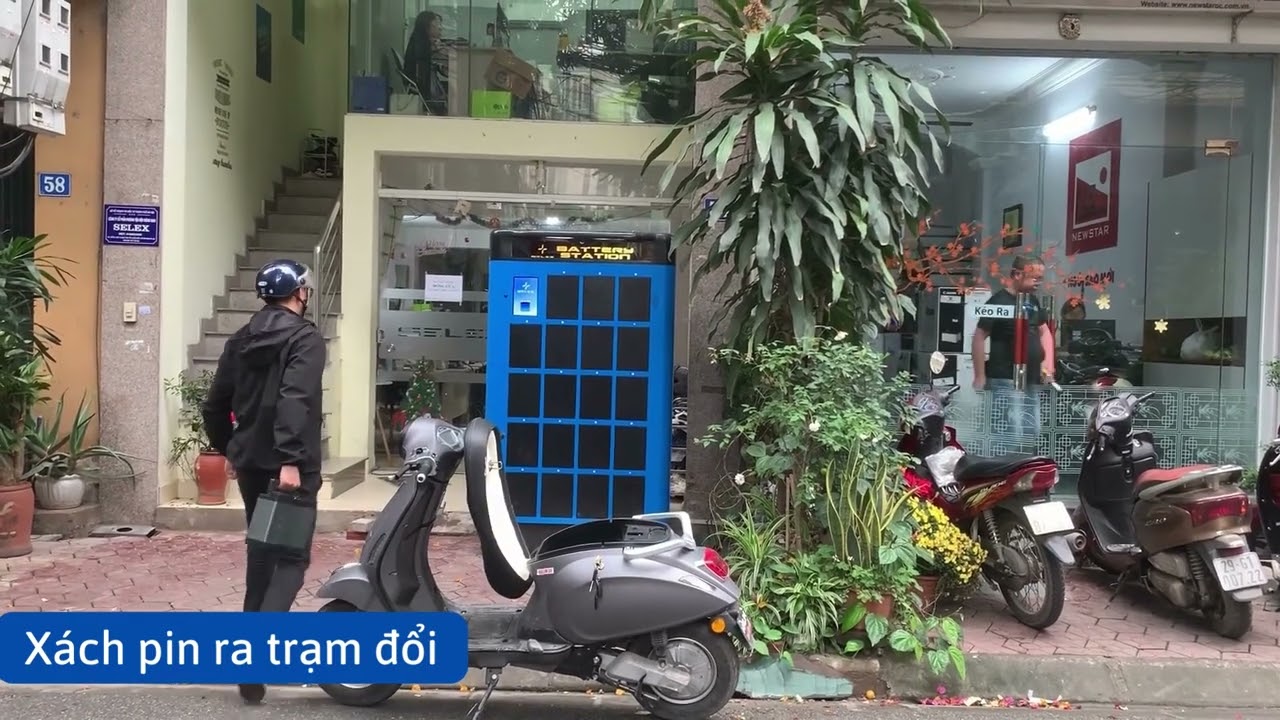 Khám phá quy trình đổi pin của xe điện thông thường khi sử dụng pin Selex