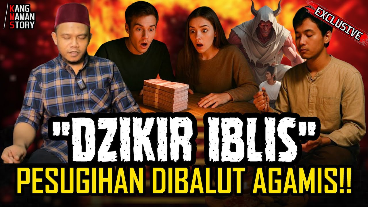 AZAZIL! IBLIS PENGGODA ANAK CUCU ADAM - DIHASUT HALUS SECARA ISLAMI NAMUN MENJERUMUSKAN KE NERAKA!!