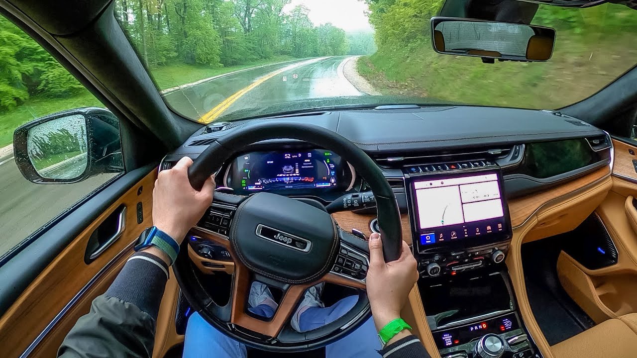 2022 Jeep Grand Cherokee Summit Reserve 4xe - POV First Drive (Binaural Audio)