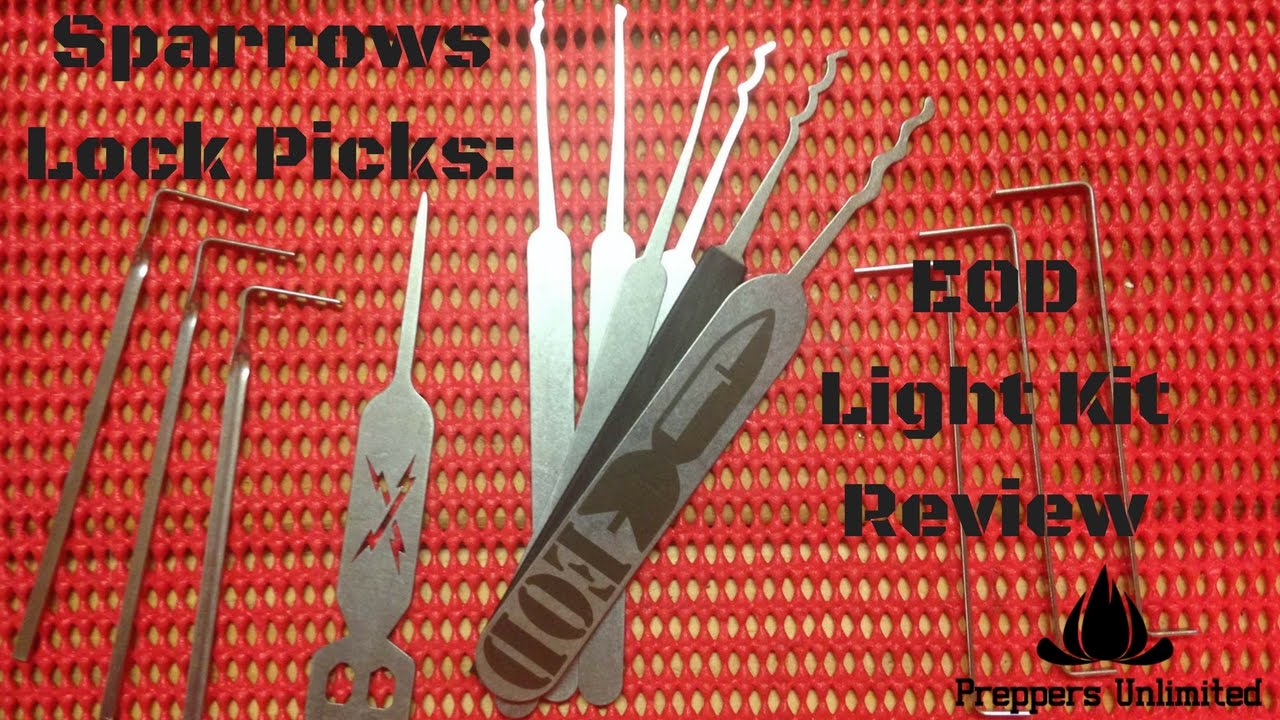Sparrows Lock Picks: EOD Light Kit Review