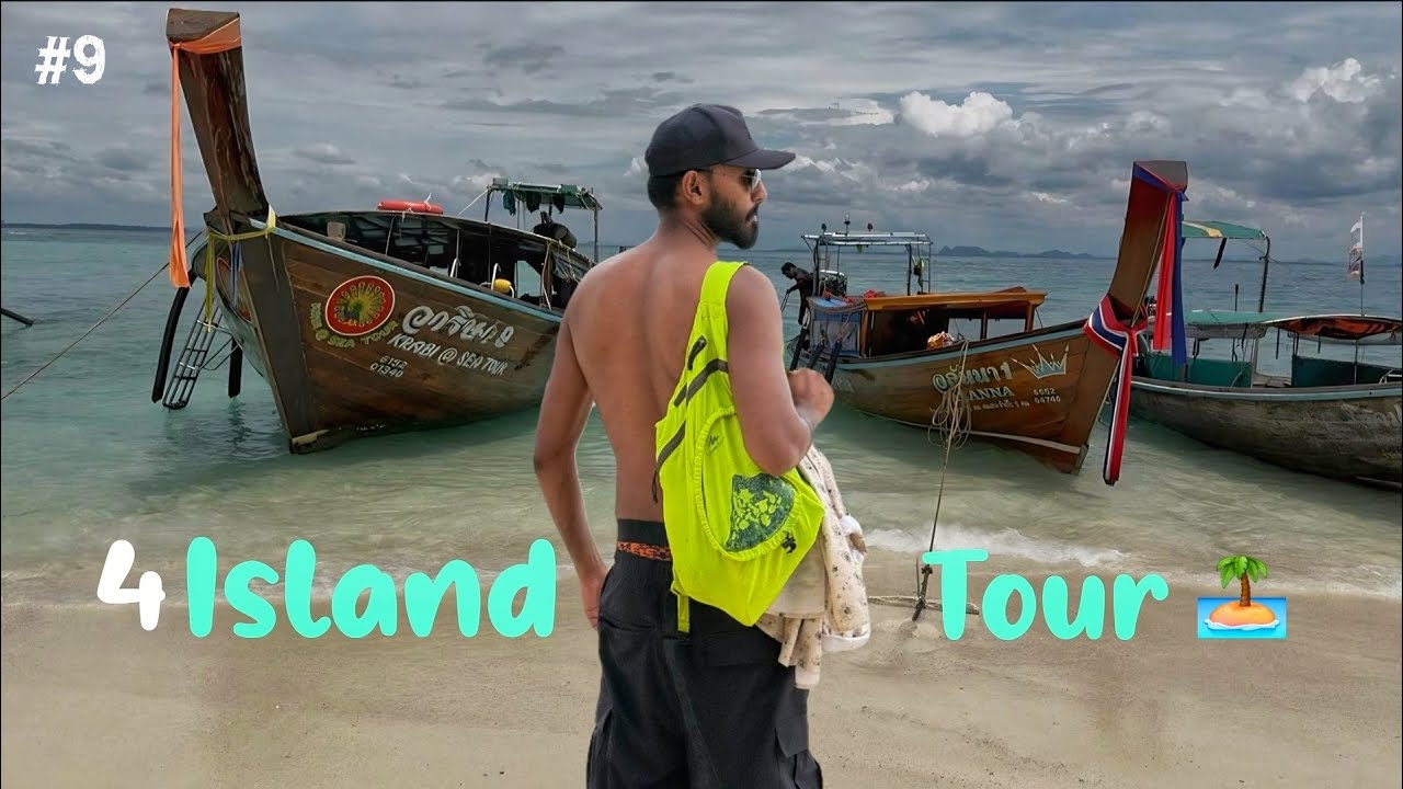 4 Island Tour Krabi 🇹🇭 | Unreal Beaches by Day & Wild Pub Crawl by Night 🍻