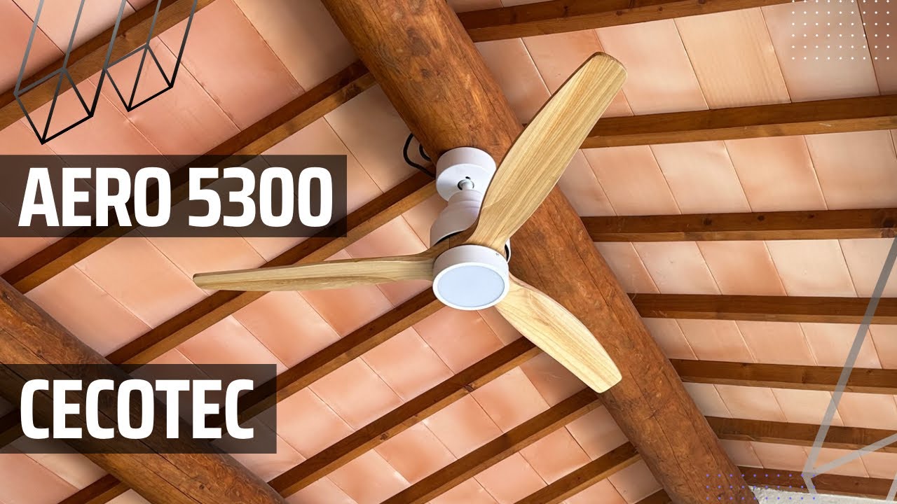 CE VENTILATEUR DE PLAFOND EST INCROYABLE ! CECOTEC AERO 5300 ✔️ [FR]