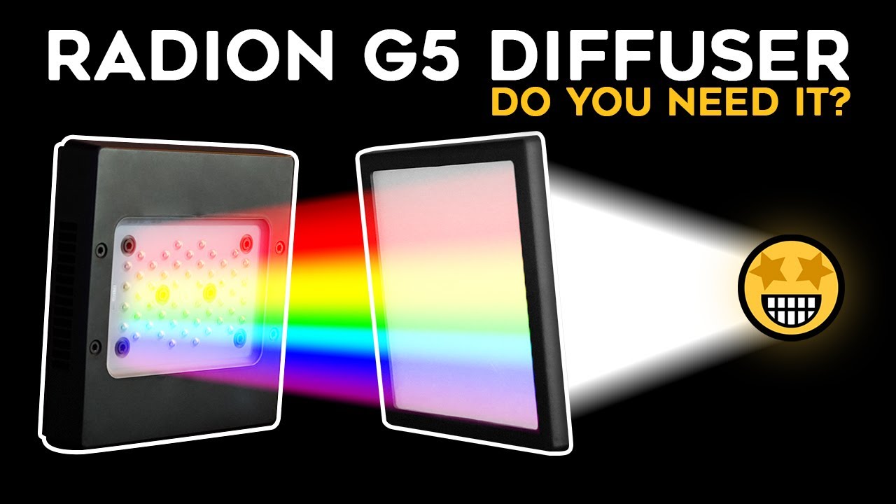 See the difference - EcoTech Radion G5 Diffuser REVIEW