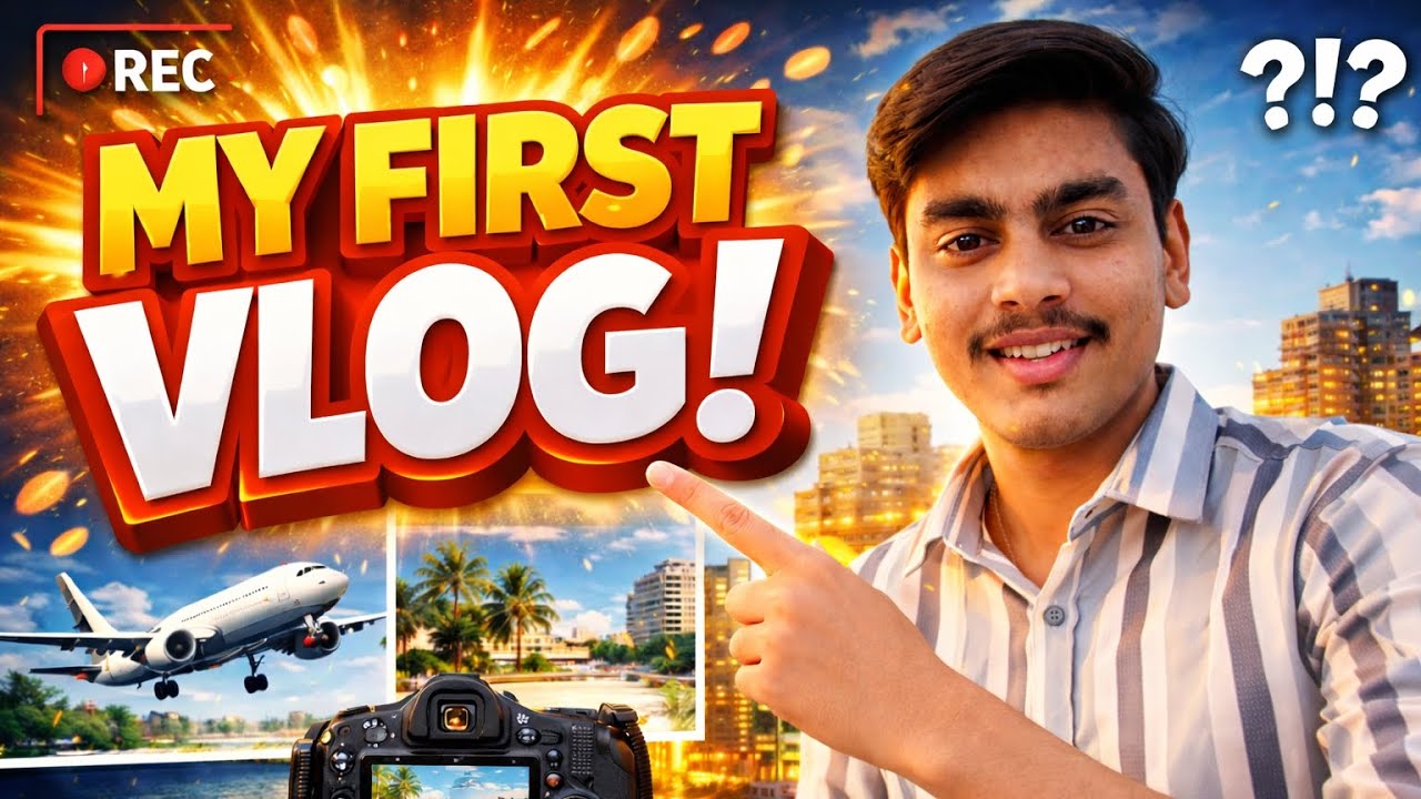 My first vlog guys achaa lage to subscribe karna matt bhulna 