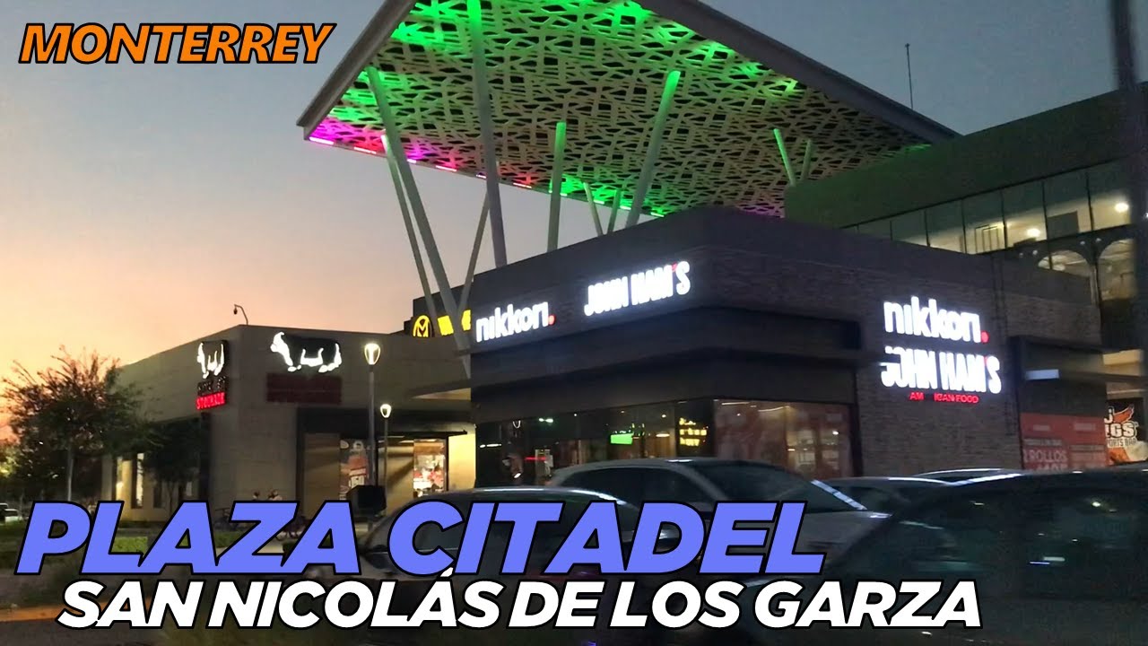 Plaza Citadel ¡otro protagonista Mall dónde hacer Window Shopping en la urbe regiomontana!