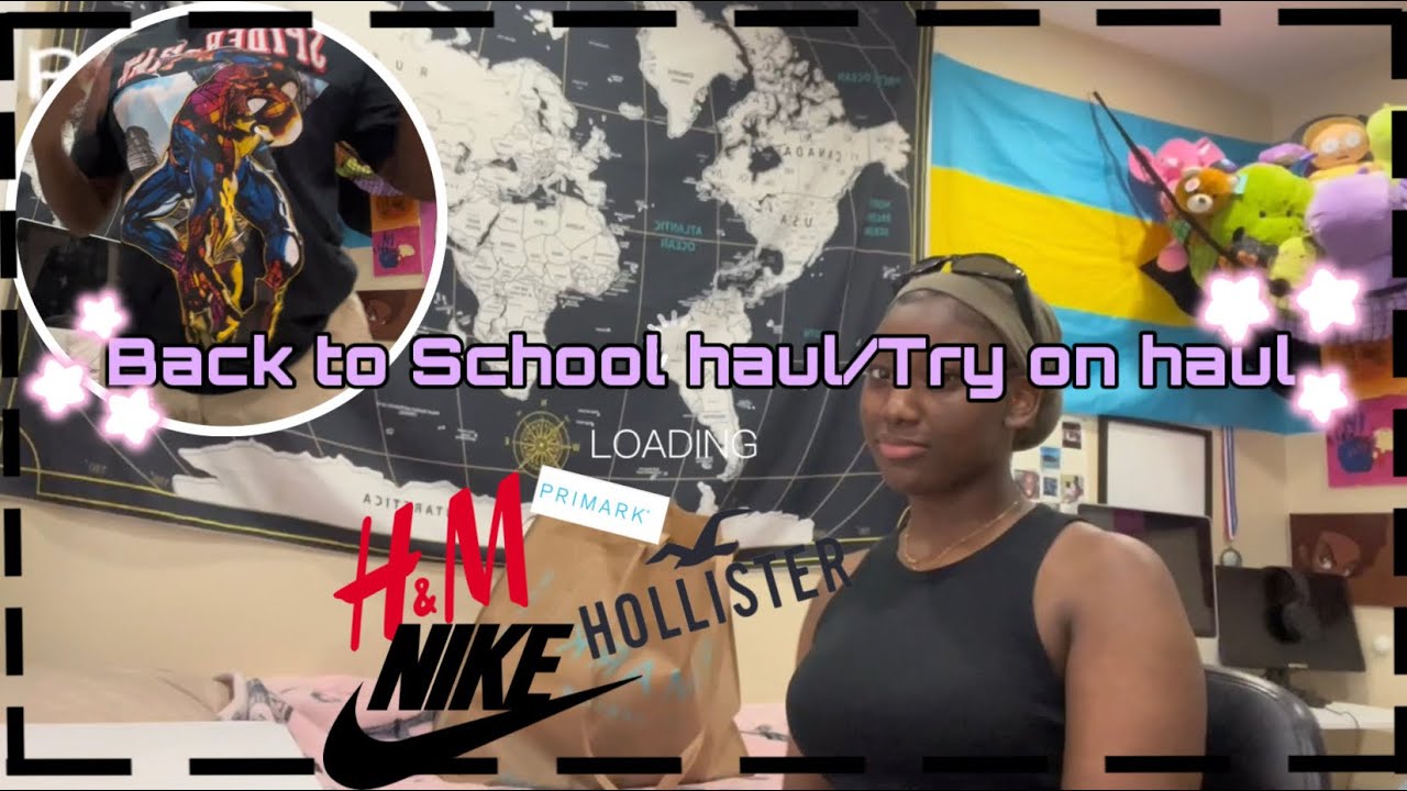 Back to school haul/try on haul !