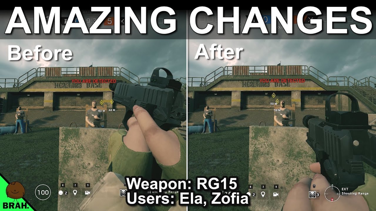 New Pistol Recoil Comparisons - Rainbow Six Siege Operation White Noise