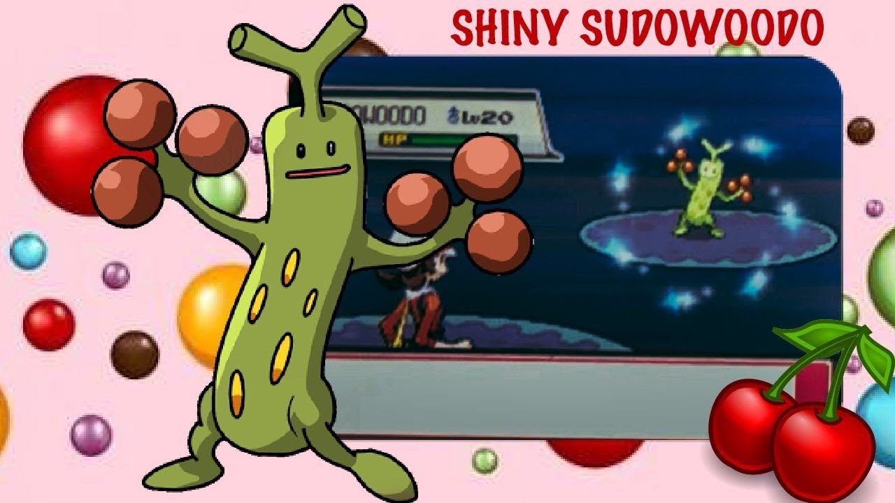 LIVE!! Shiny Sudowoodo after 6,438 SRs - Soul Silver [Full Odds]