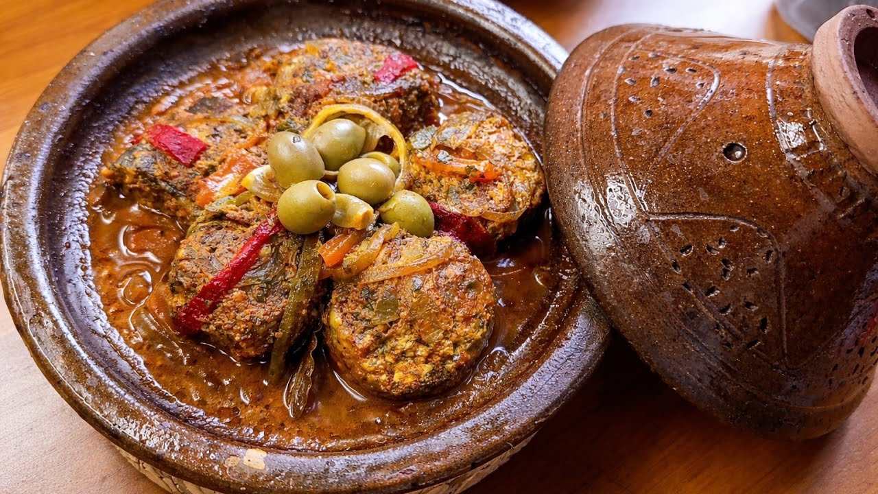 طاجين سمك 🐟 الصنور بطريقة سهلة وبسيطة كيجي لذيذ ومعلك اكثر من رائع 