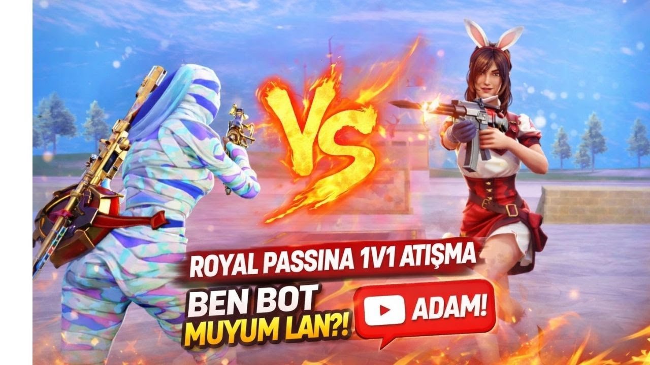 Bana BOTSUN” Dediler… Royal Passına 1v1 Attık! 😈🔥