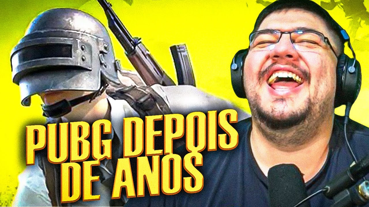 BURGÃO JOGANDO PUBG DEPOIS DE MUITO TEMPO | Lives do Burgao