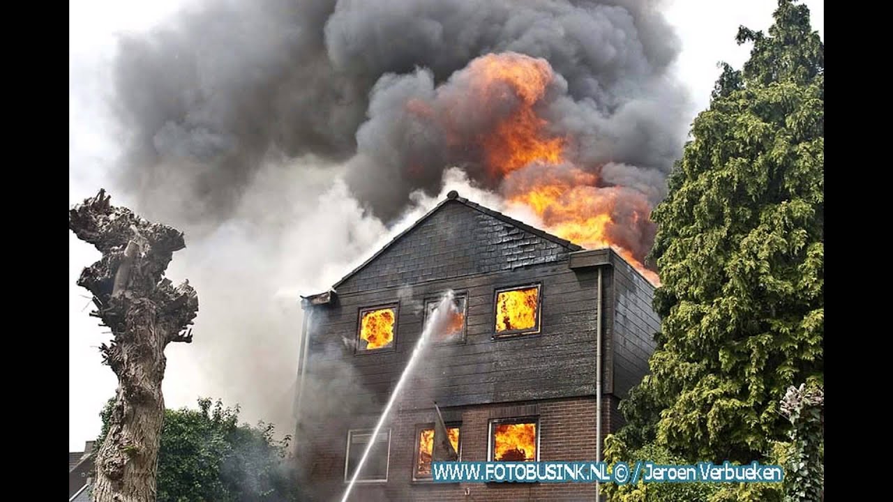 zeer grote brand heerjansdam bakkerij