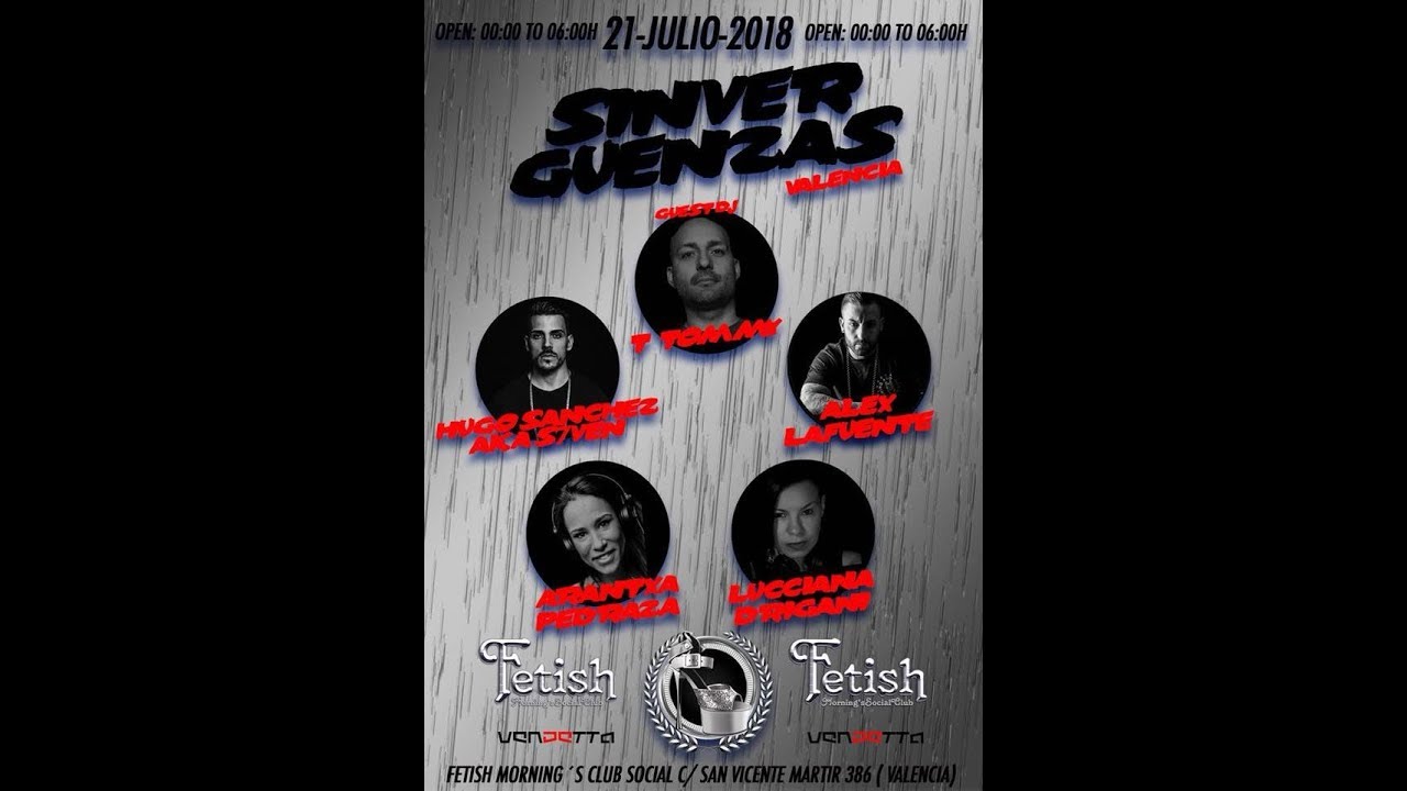 #Sinverguenzas on Tour Fetish Valencia T  Tommy set
